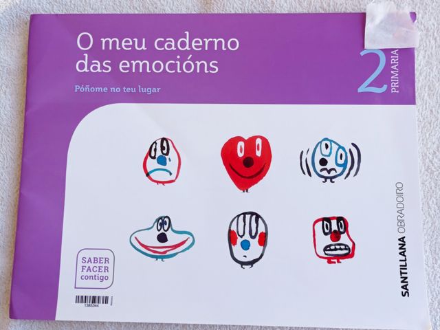 O meu caderno das emocions. 2 Primaria. Nuevo.