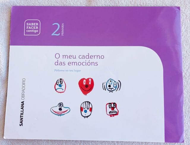 O meu caderno das emocions. 2 Primaria. Nuevo.