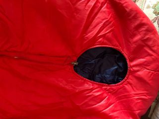Saco dormir momia rojo - extra grande