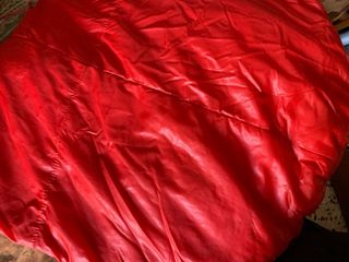 Saco dormir momia rojo - extra grande
