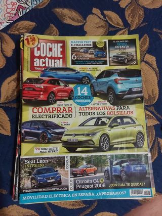 Revistas coche actual lote de 10