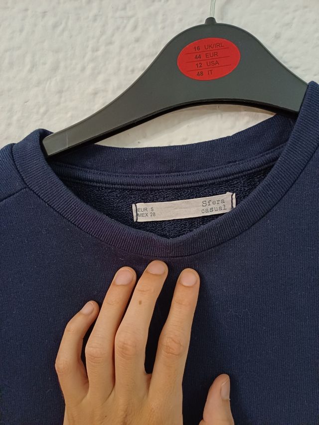 Sudadera Sfera azul marino