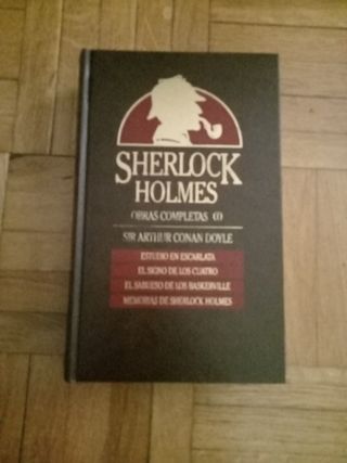 Pack de tres libros Sherlock Holmes
