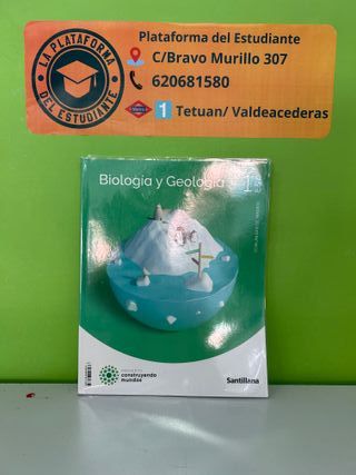 BIOLOGIA Y GEOLOGIA 1ESO Santillana.