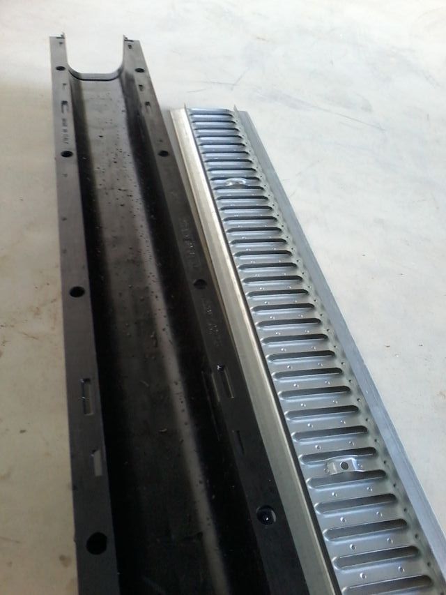 Canaletas desagüe aguas