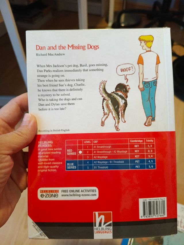 Dan and the Missing Dogs, mit 1 Audio-CD. Level...