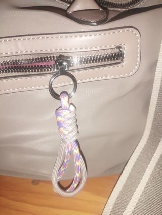 Bolso bandolera beige
