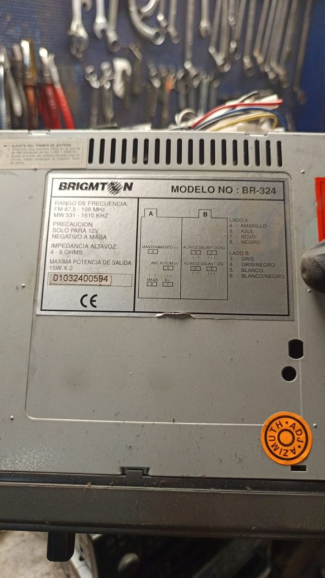 Radio Cassette Brigmton BR-324