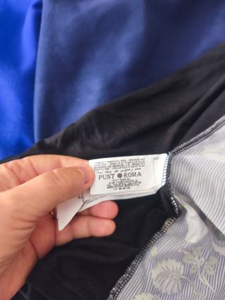 Camiseta Vespa azul y rosa