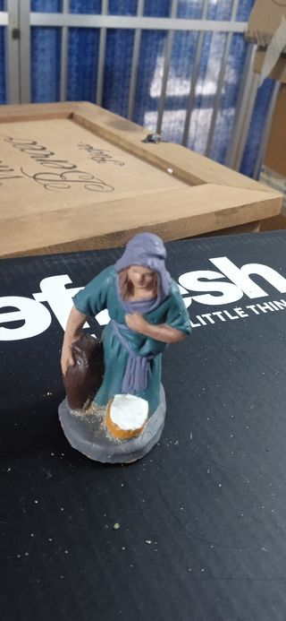 Figura belén artesana barro