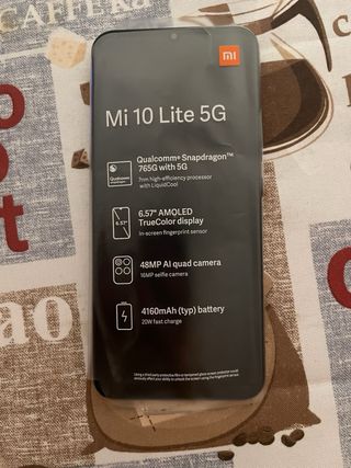 Xiaomi MI 10 Lite 5G 128GB Gris