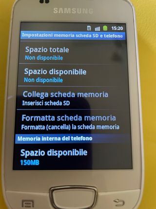 Samsung Galaxy Next - Bianco