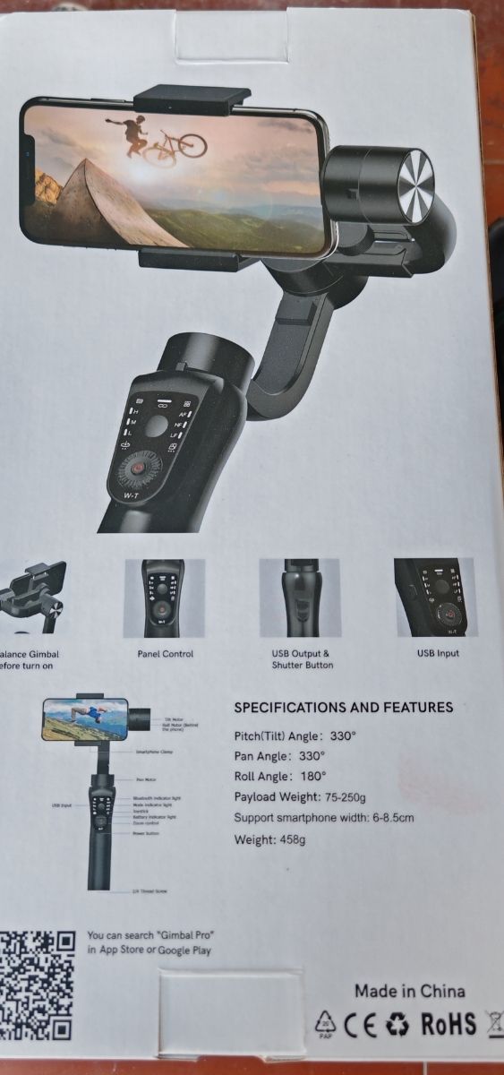Gimbal S5B - Estabilizador 3 Ejes