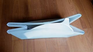 Bañera plegable con soporte para recién nacido