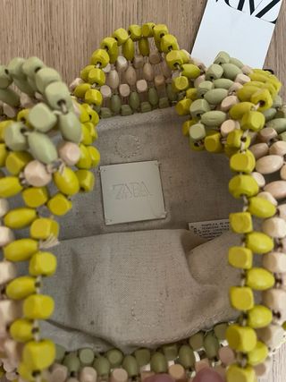 Bolso Zara - Verde y Amarillo
