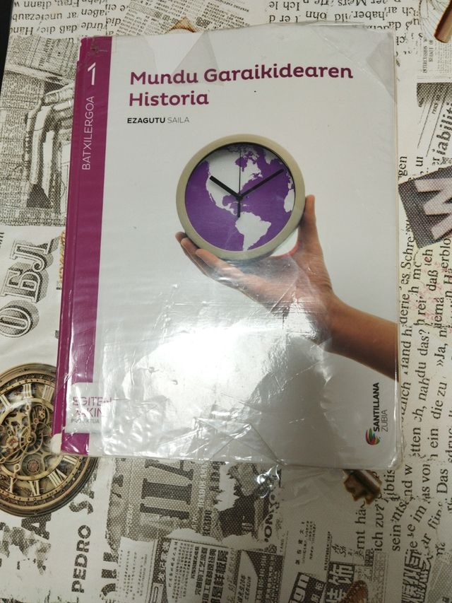 Mundu Garaikidearen Historia, 1 Batxilergoa