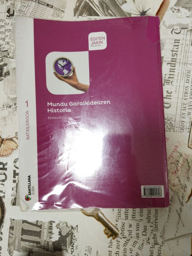 Mundu Garaikidearen Historia, 1 Batxilergoa