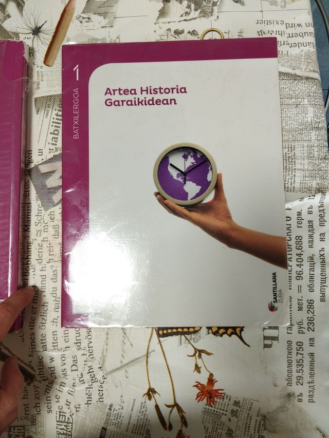 Mundu Garaikidearen Historia, 1 Batxilergoa