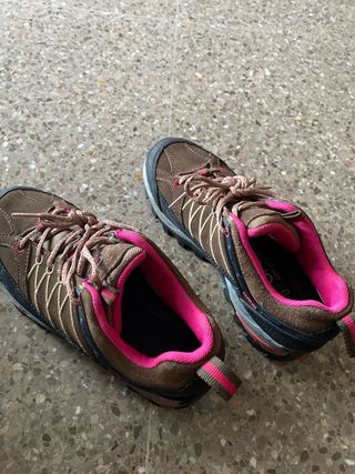 Zapatillas CMP montaña niña - Marrón/Rosa