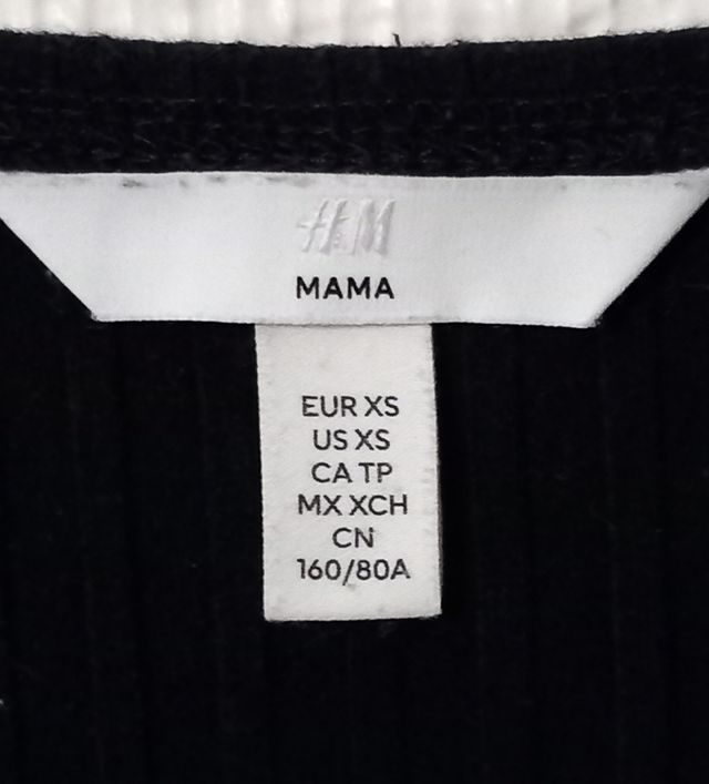 Jerséis premamá H&M negros