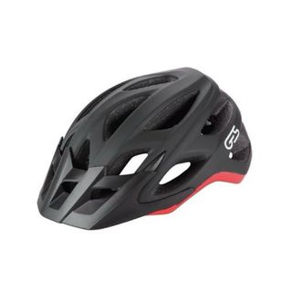 Casco bici Ges Trail negro/rojo M