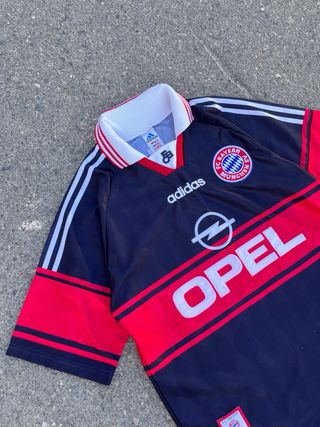 1998/99 Camiseta Futbol Bayern München Local Adida