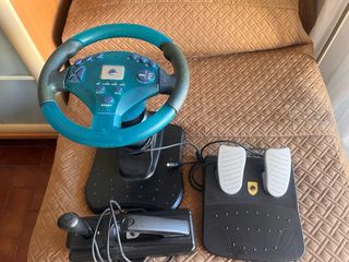 Volante Mach 2 Racing para PlayStation