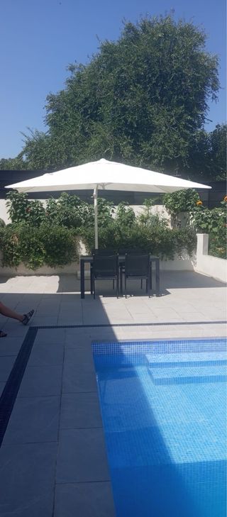 Sombrilla Jardin - Parasol Blanco