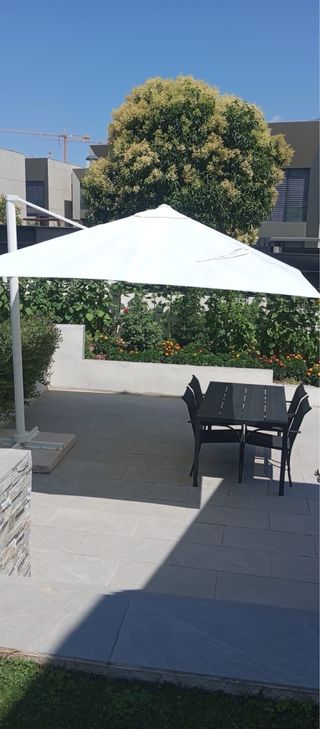 Sombrilla Jardin - Parasol Blanco