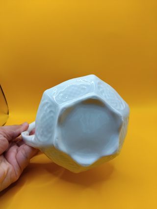 Jarra porcelana blanca - Decorativa