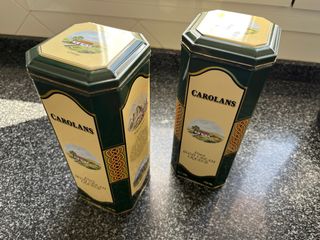 Cajas metálicas Carolans vacías
