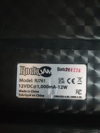 Teclado RockJam RJ761 - 61 teclas