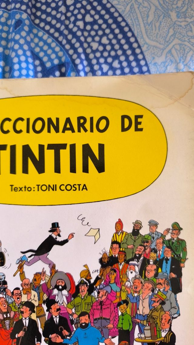 Primera edición Diccionario de tintin