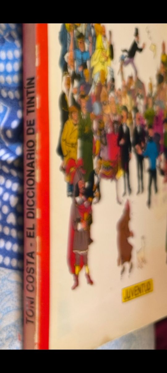 Primera edición Diccionario de tintin