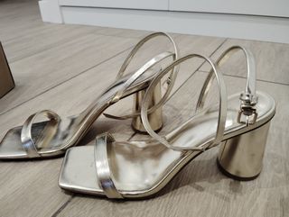 Tacones dorados GREEN COAST - 38