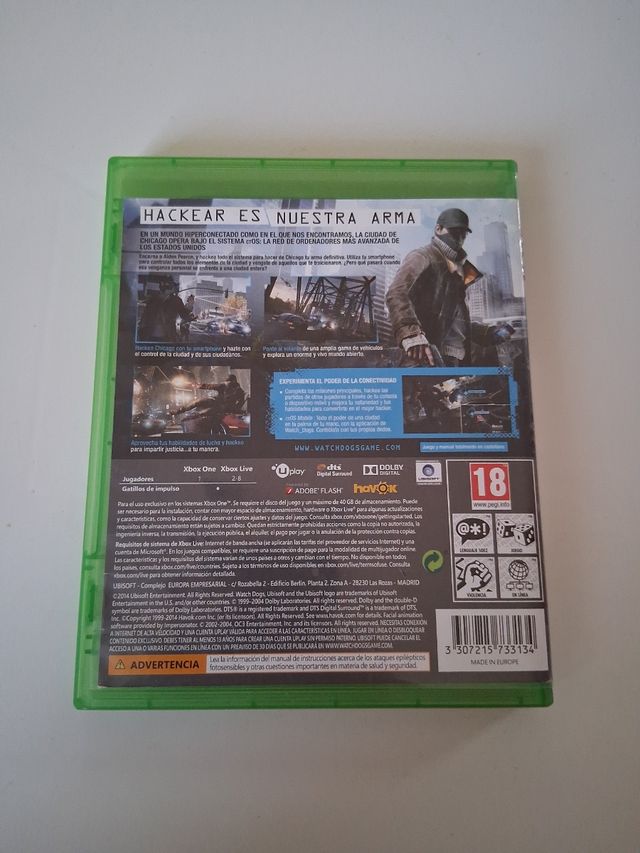 Watch Dogs Xbox One - Ubisoft