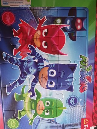Puzzle infantil PJ Masks & Cars