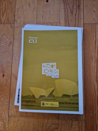 Libros That's English C1.1 & C1.2