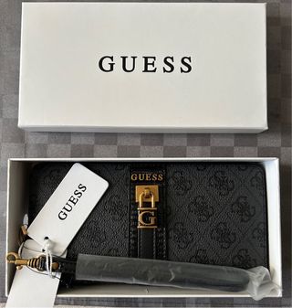 Portafoglio Guess nero