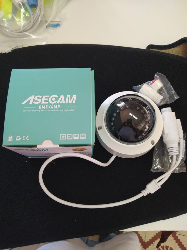 Câmera de Vigilância Asecam 8MP
