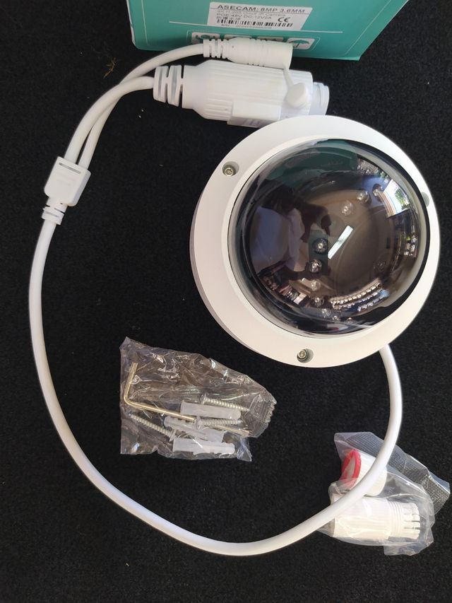 Câmera de Vigilância Asecam 8MP