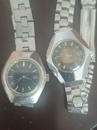 2 relojes mujer vintage
