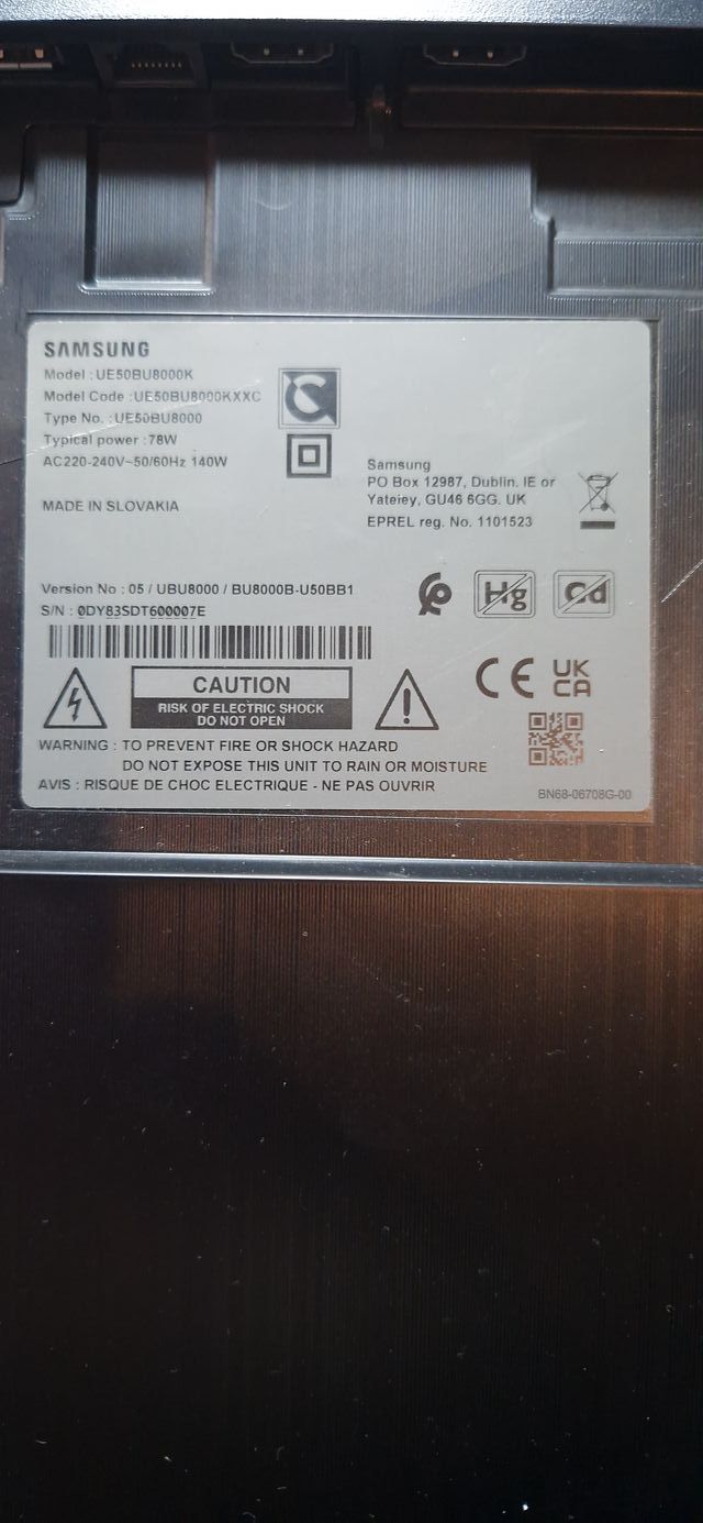 tiras led originales BN61-17491A002 S1A8-500SM0-R0