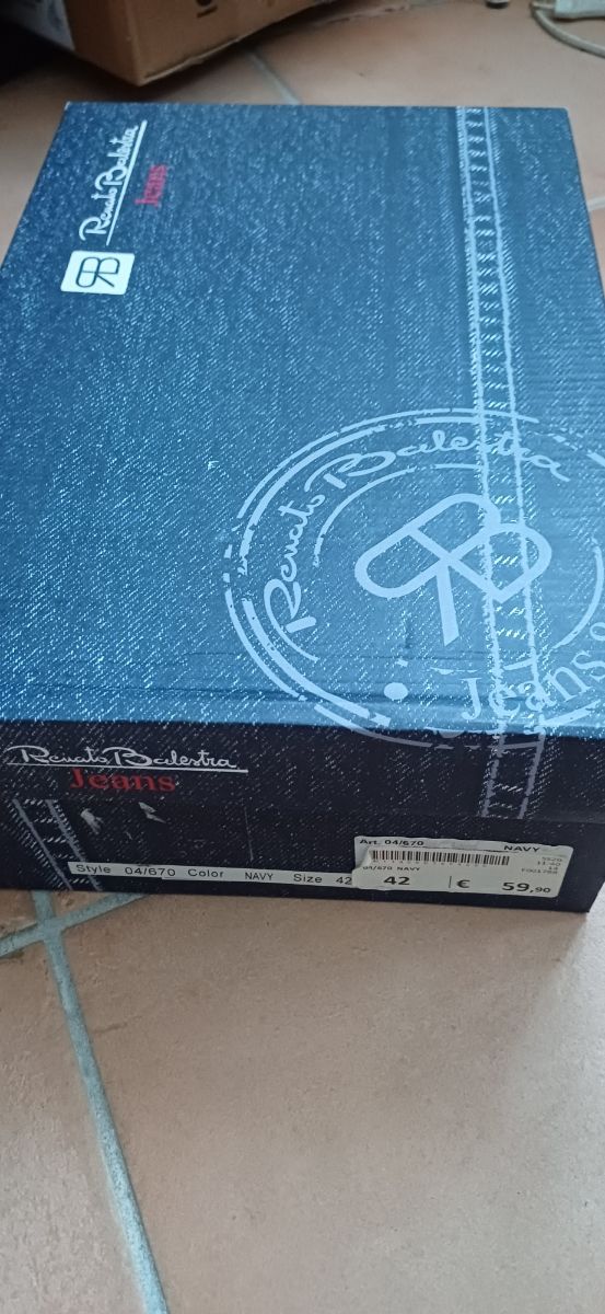 Sneakers Renato Balestra blu 42 uomo