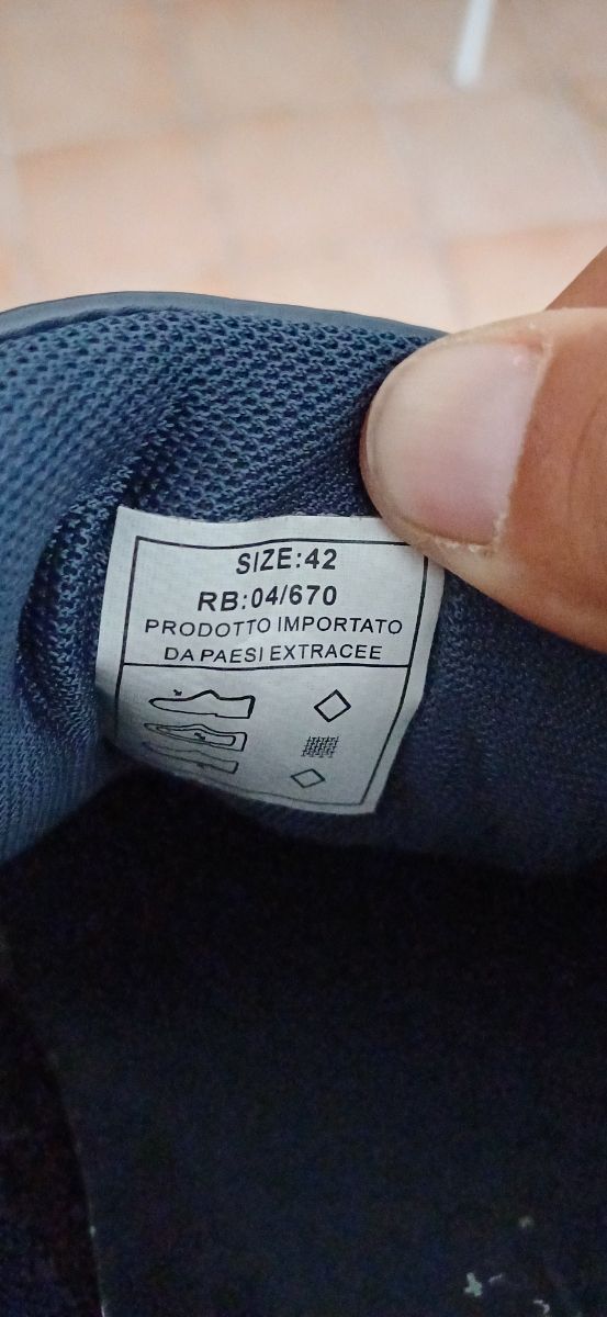 Sneakers Renato Balestra blu 42 uomo