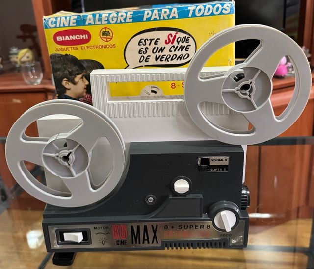 CineMax Bianchi: Proyector Super8 Retro