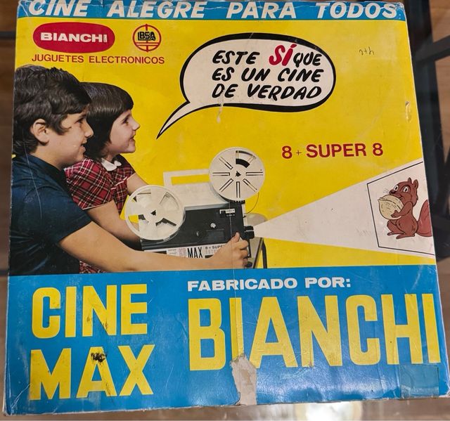 CineMax Bianchi: Proyector Super8 Retro