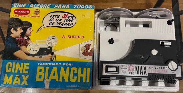 CineMax Bianchi: Proyector Super8 Retro