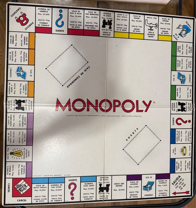 Monopoly Clásico Borrás Años 60