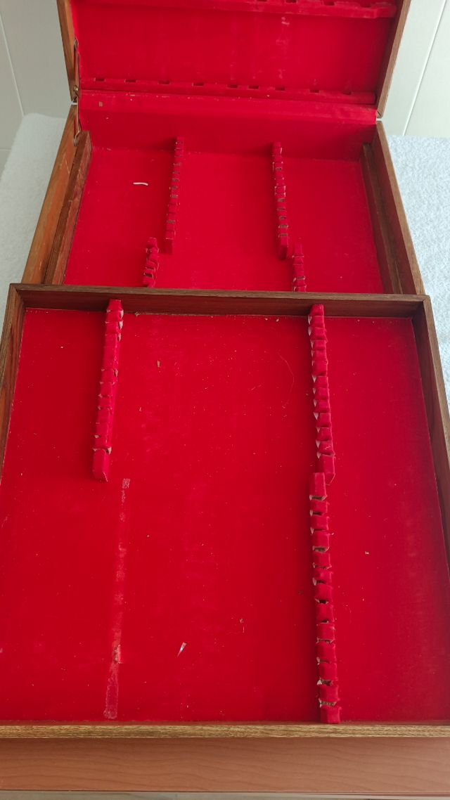 ✨Maletín cuberteria madera